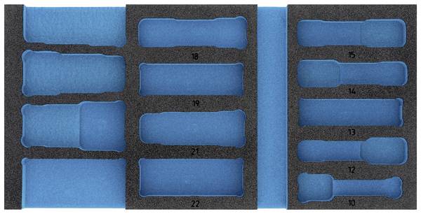Hazet 163-459L 163-459L Schaumstoffeinlage  (L x B) 342 mm x 172 mm