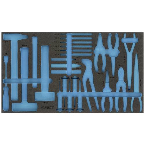 Thumbnail - Hazet 163-479L 163-479L Schaumstoffeinlage (L x B) 691 mm x 392 mm