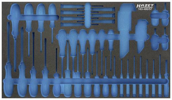 Hazet 163-480L 163-480L Schaumstoffeinlage  (L x B) 691 mm x 392 mm