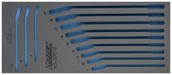 Hazet 163-509L 163-509L Schaumstoffeinlage  (L x B) 172 mm x 392 mm
