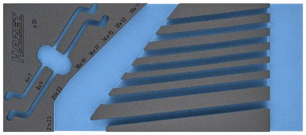 Hazet 163-518L 163-518L Schaumstoffeinlage  (L x B) 172 mm x 392 mm