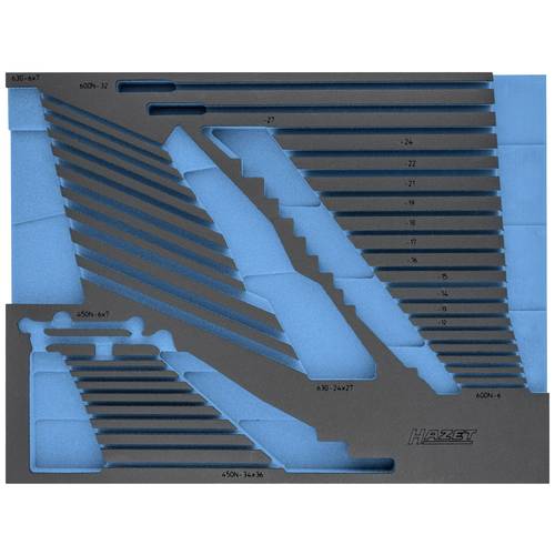 Hazet 163-525L 163-525L Schaumstoffeinlage (L x B) 519 mm x 392 mm