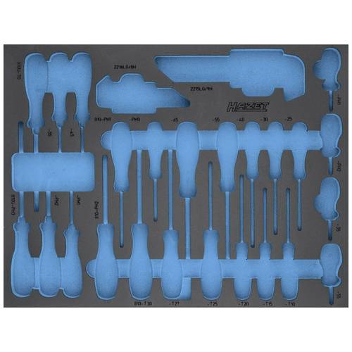 Hazet 163-526L 163-526L Schaumstoffeinlage (L x B) 519 mm x 392 mm