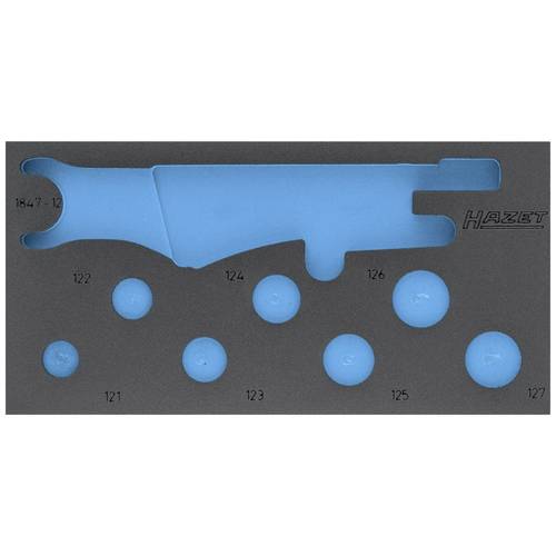 Hazet 163-529L 163-529L Schaumstoffeinlage (L x B) 342 mm x 172 mm
