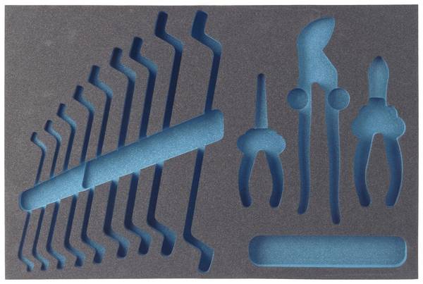 Hazet 163-59L 163-59L Schaumstoffeinlage  (L x B) 519 mm x 342 mm