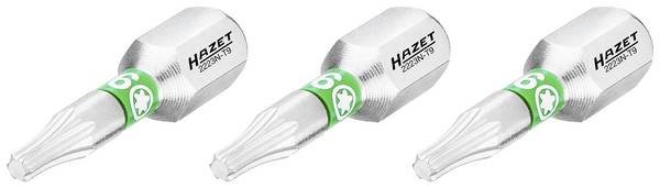 Hazet 2223N-T9/3 2223N-T9/3 Torx-Bit Antrieb: 1/4" (6.3 mm) Abtrieb: TX TX 9 25 mm