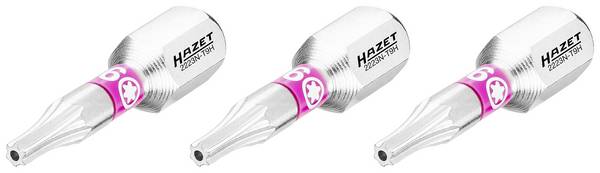 Hazet 2223N-T9H/3 2223N-T9H/3 Torx-Bit Antrieb: 1/4" (6.3 mm) Abtrieb: TX TB 9 25 mm