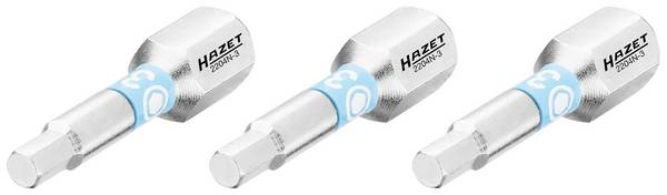 Hazet 2204N-3/3 2204N-3/3 Sechskant-Bit Antrieb: 1/4" (6.3 mm) Abtrieb: Sechskant 3 mm 25 mm