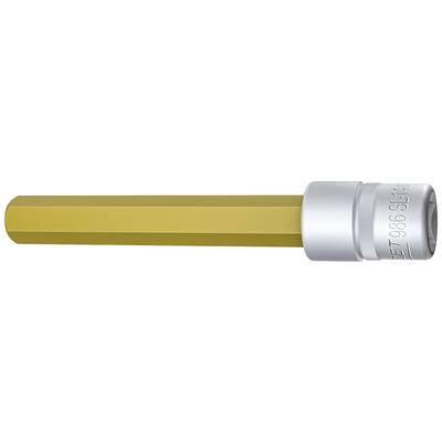 Ein goldfarbenes Werkzeug mit sechseckigem Schaft und silbernem zylindrischem Ende. Seitenaufschrift: 'JET 986 SL-14K'.