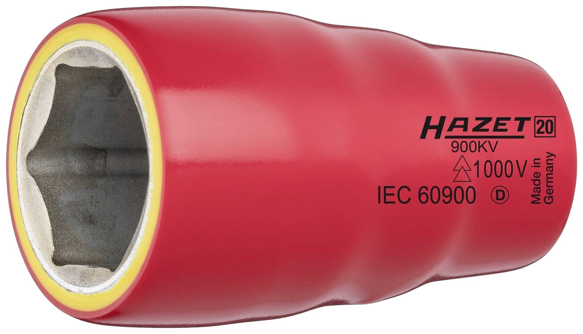 Thumbnail - Steckschlüsseleinsatz 900KV-19, Antr. 1/2Zoll, SW 19mm, schutzisoliert, HAZET