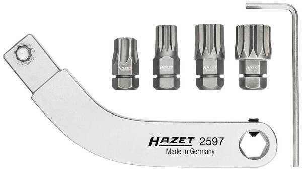 Hazet 2597-2/5 Türscharnier Einsteck-Werkzeug
