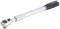 Drehmomentschlüssel mit schwarzem Griff und silbernem Schaft, geeignet für präzise Anzugsmomente bei mechanischen Arbeiten.