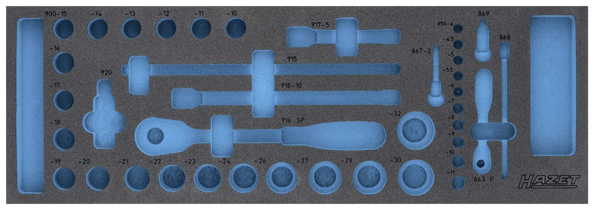 Hazet 163-110L 163-110L Schaumstoffeinlage