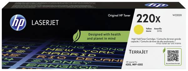 HP Toner 220X Original  Gelb 5500 Seiten W2202X