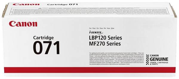 Canon Toner 071 Original einzeln Schwarz 1200 Seiten 5645 C 002