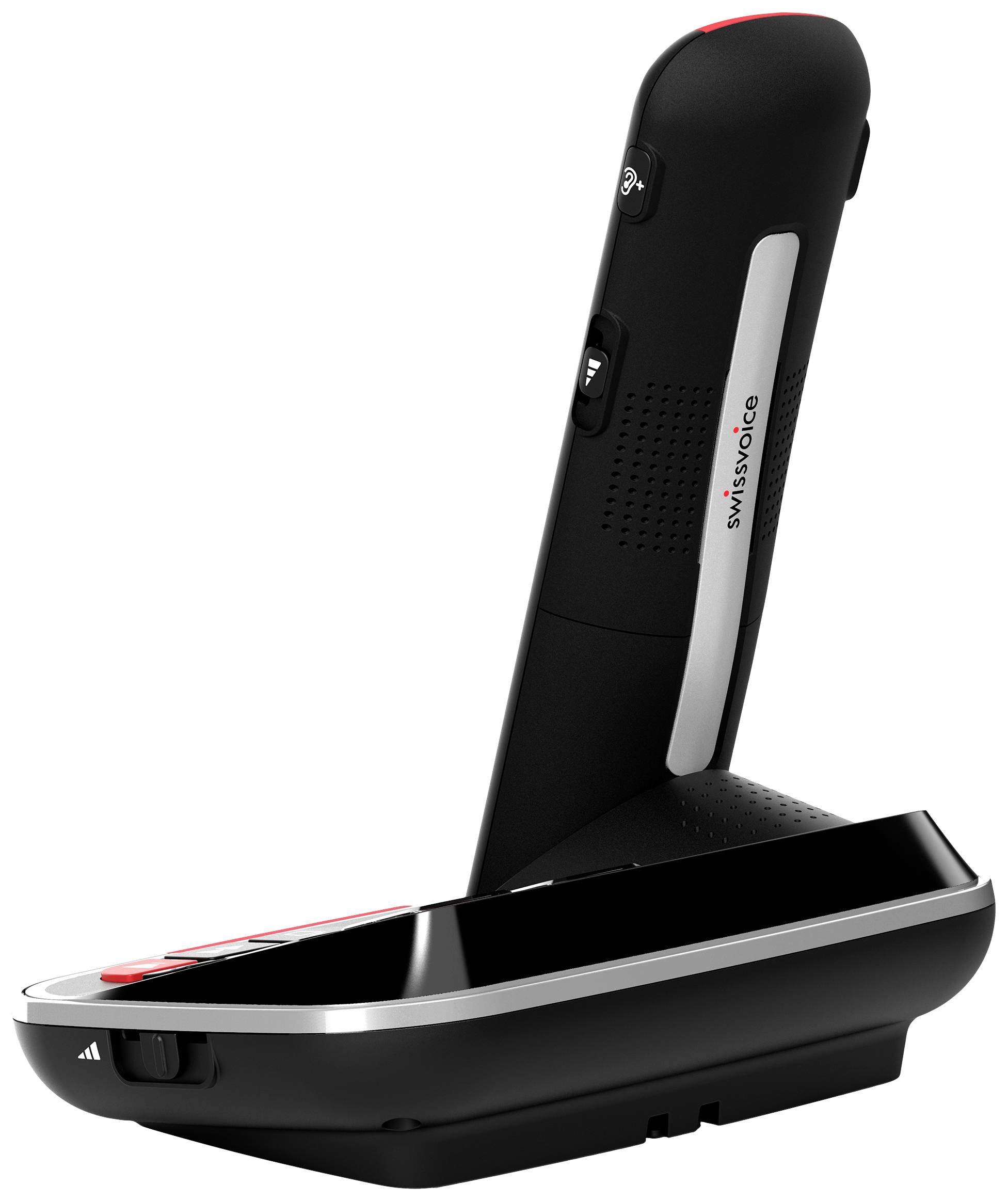 SwissVoice Xtra 2355 Schnurloses Seniorentelefon Anrufbeantworter, Foto-Tasten, Freisprechen, für Hörgeräte kompatibel, -2