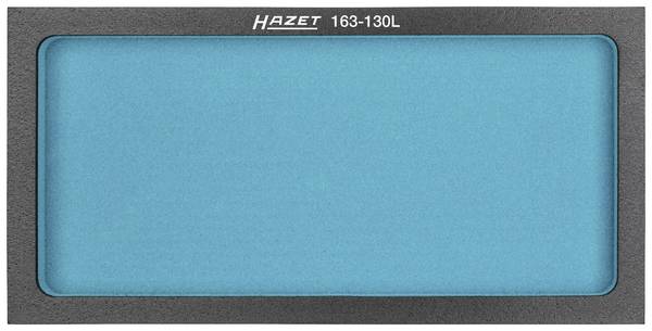 Hazet 163-130L 163-130L Schaumstoffeinlage  (L x B x H) 342 x 172 x 35 mm