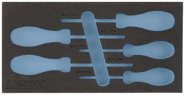 Hazet 163-185L 163-185L Schaumstoffeinlage (L x B) 342 mm x 172 mm
