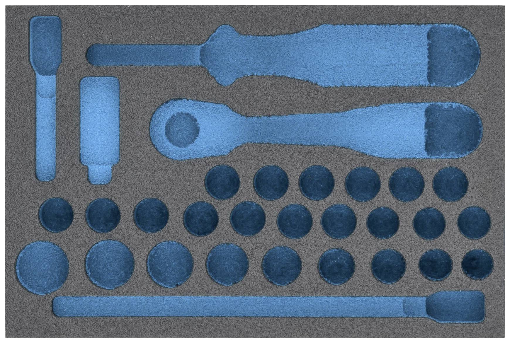 Hazet 163-223L 163-223L Schaumstoffeinlage (L x B) 342 mm x 172 mm