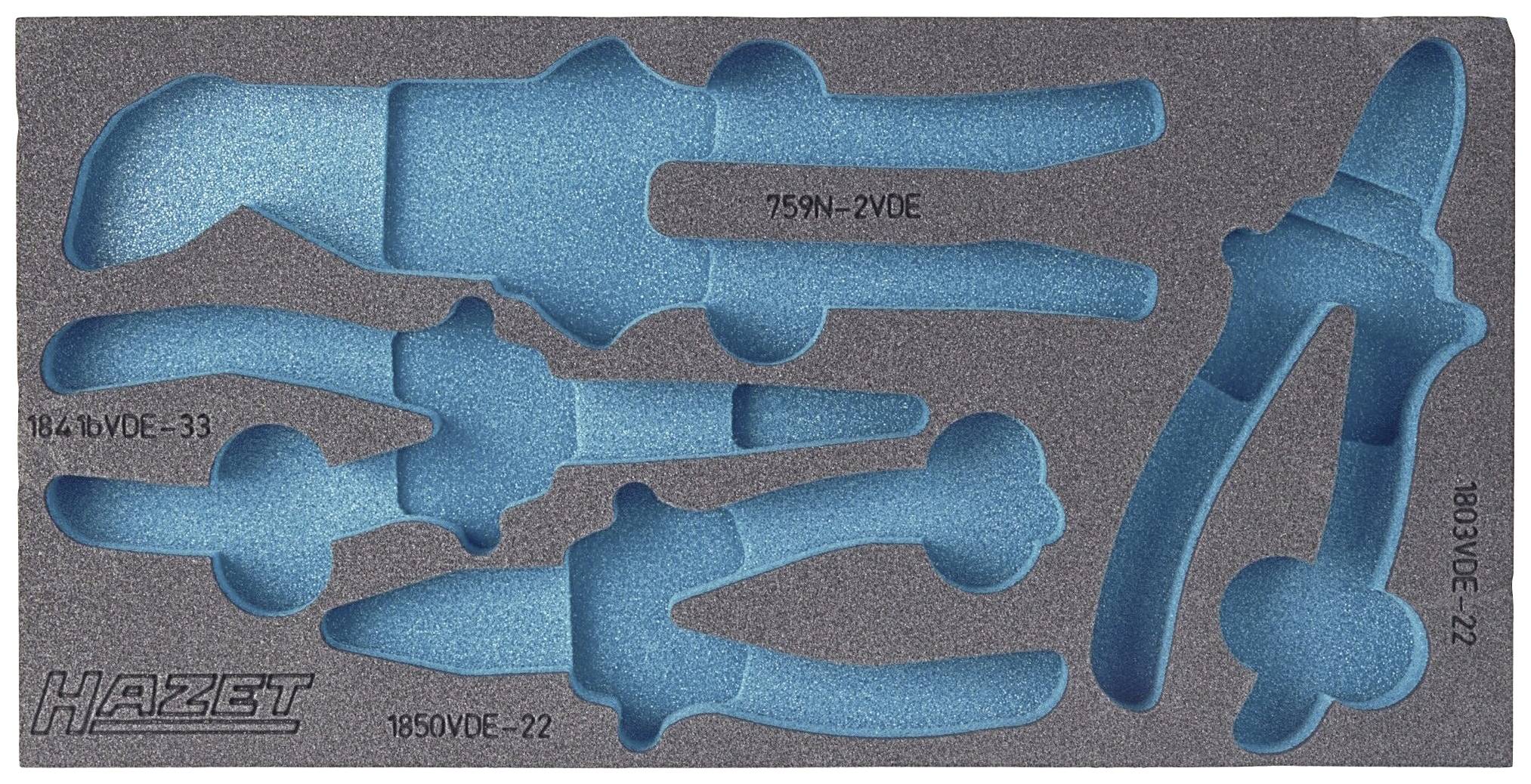 Thumbnail - Hazet 163-226L 163-226L Schaumstoffeinlage (L x B) 342 mm x 172 mm