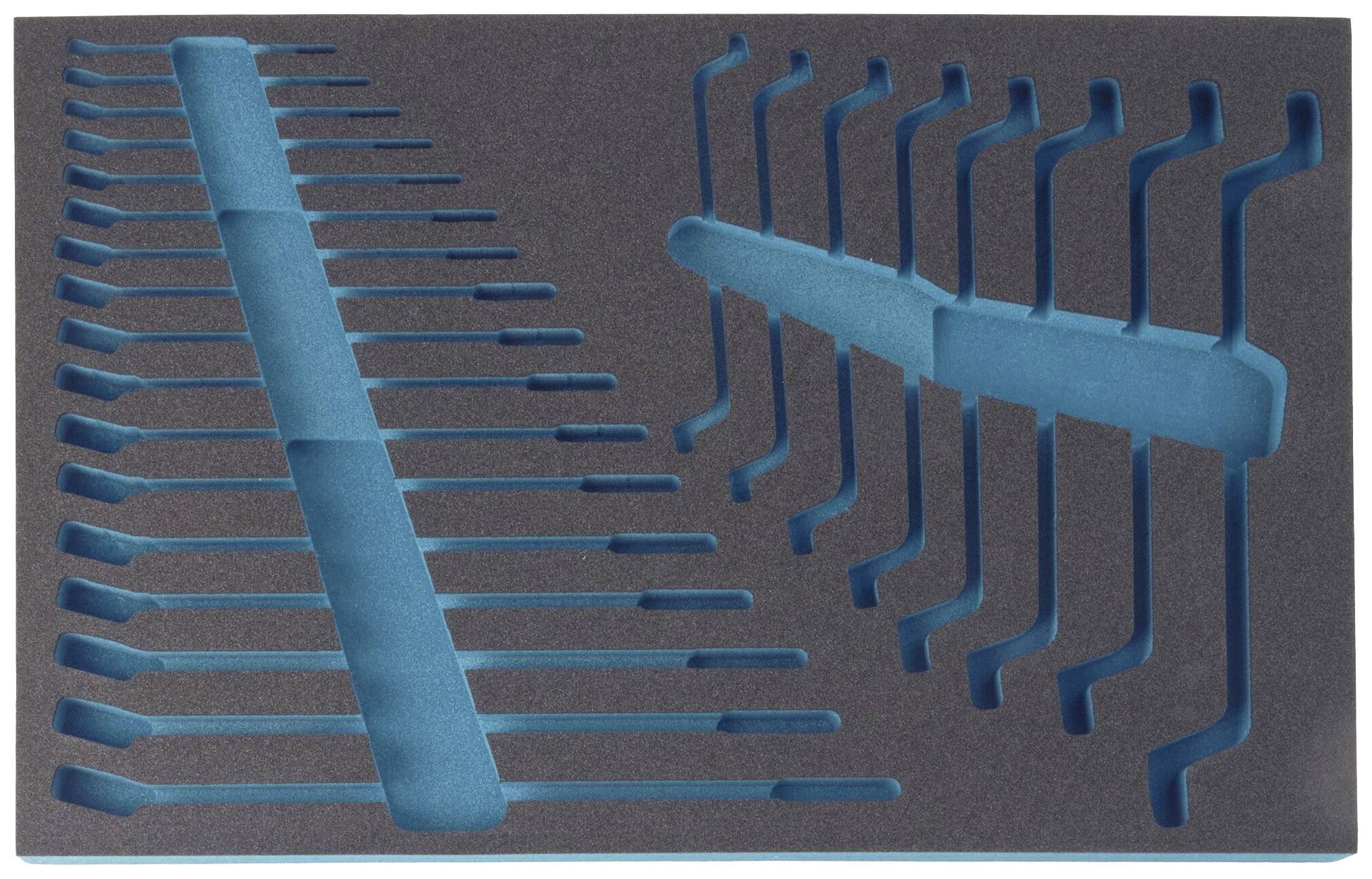 Thumbnail - Hazet 163-30L 163-30L Schaumstoffeinlage (L x B) 519 mm x 342 mm