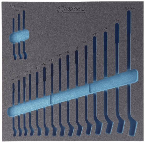 Hazet 163-99L 163-99L Schaumstoffeinlage  (L x B) 344 mm x 342 mm
