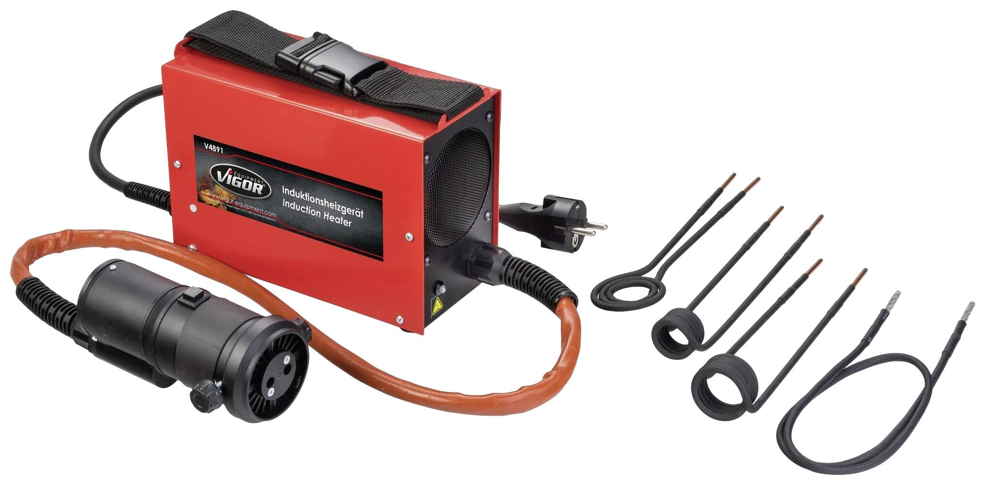 VIGOR Induktionsheizgerät ∙ V4891 ∙ Anzahl Werkzeuge: 5-0