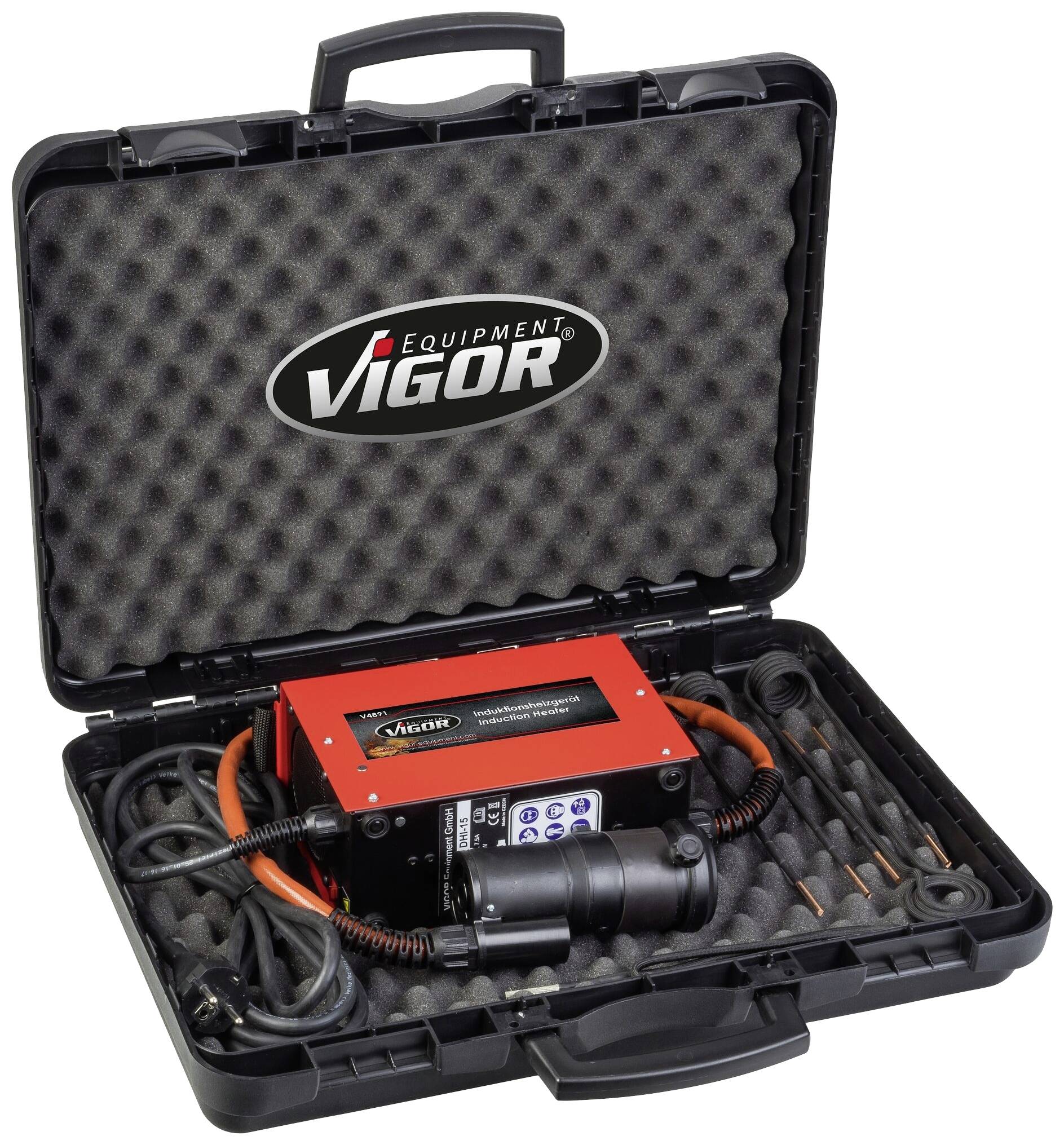 VIGOR Induktionsheizgerät ∙ V4891 ∙ Anzahl Werkzeuge: 5-5