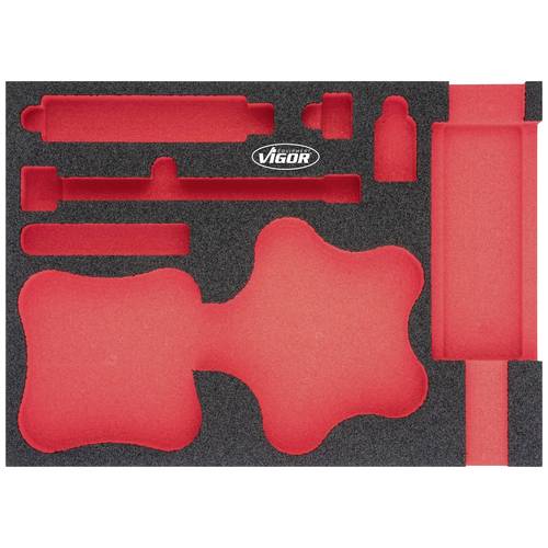 Vigor V4904-L V4904-L Schaumstoffeinlage (L x B) 393 mm x 282 mm