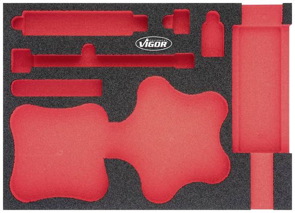 Vigor V4904-L V4904-L Schaumstoffeinlage  (L x B) 393 mm x 282 mm