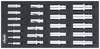 VIGOR Steckschlüsseleinsatz Satz ∙ lang ∙ V4977 ∙ Vierkant hohl 6,3 mm (1/4 Zoll), Vierkant hohl 10 mm (3/8 Zoll), Vierk
