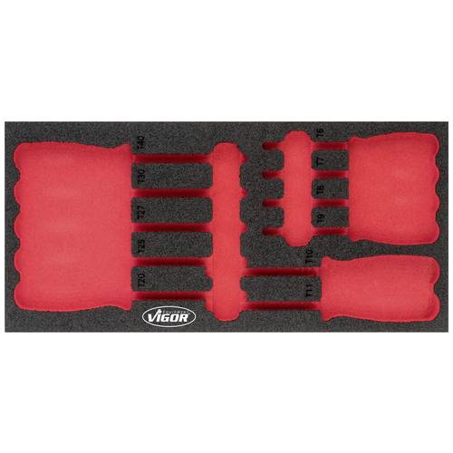 Thumbnail - Vigor V4991-L V4991-L Schaumstoffeinlage (L x B) 393 mm x 188 mm