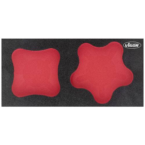 Vigor V5062-L V5062-L Schaumstoffeinlage (L x B) 393 mm x 188 mm