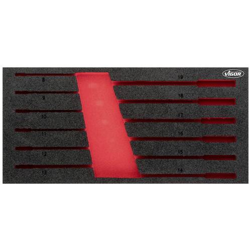 Vigor V5077-L V5077-L Schaumstoffeinlage (L x B) 393 mm x 188 mm