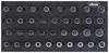 Vigor V5099 Schraubendrehereinsatz-Set V5099