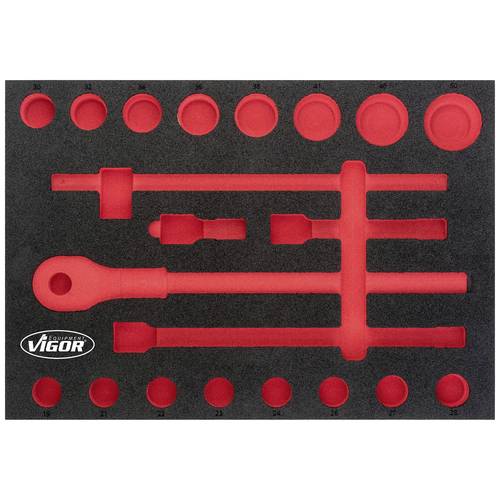 Thumbnail - Vigor V5109-L V5109-L Schaumstoffeinlage (L x B) 563 mm x 393 mm