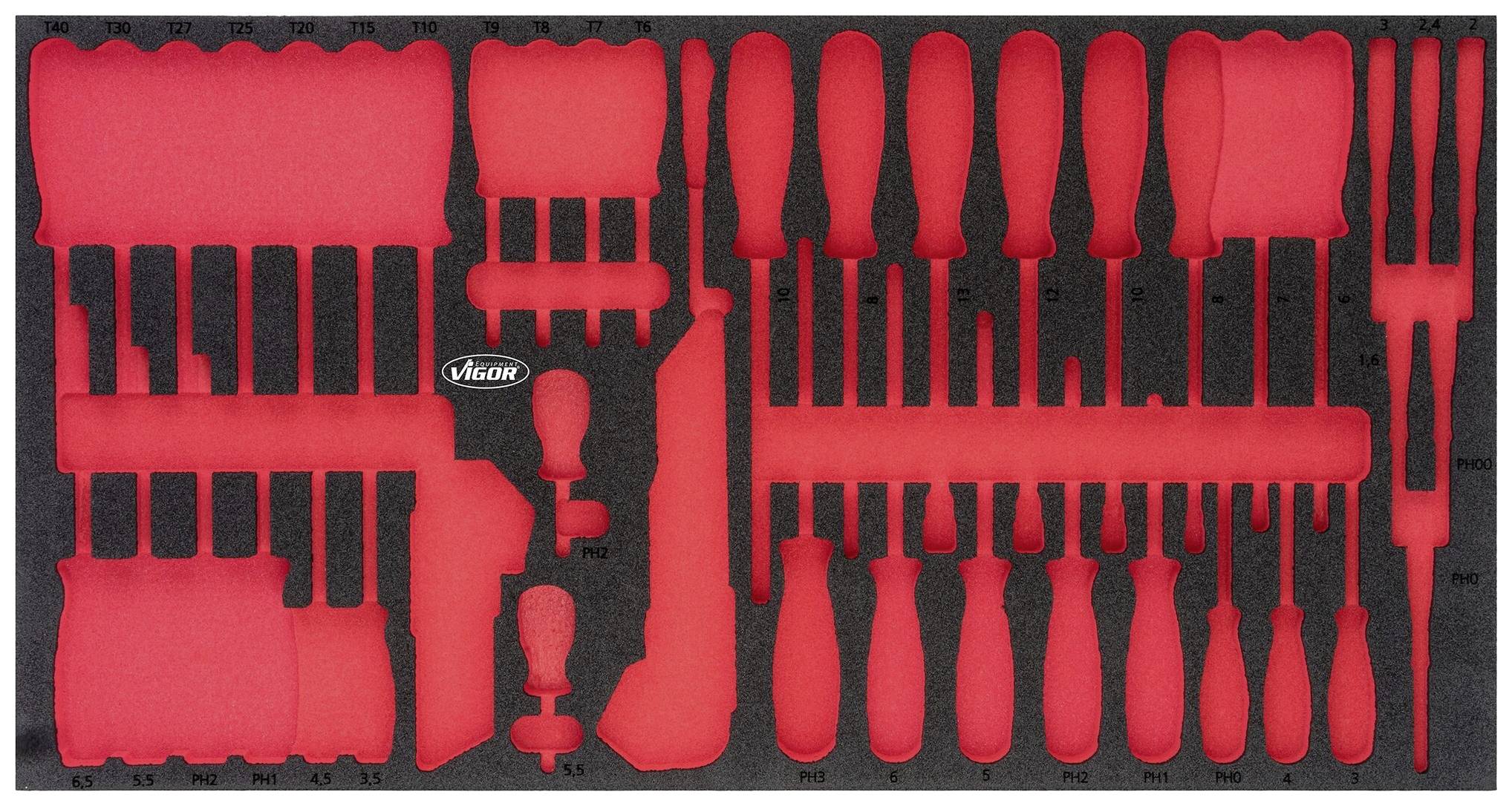 Vigor V5170-L V5170-L Schaumstoffeinlage (L x B) 563 mm x 393 mm