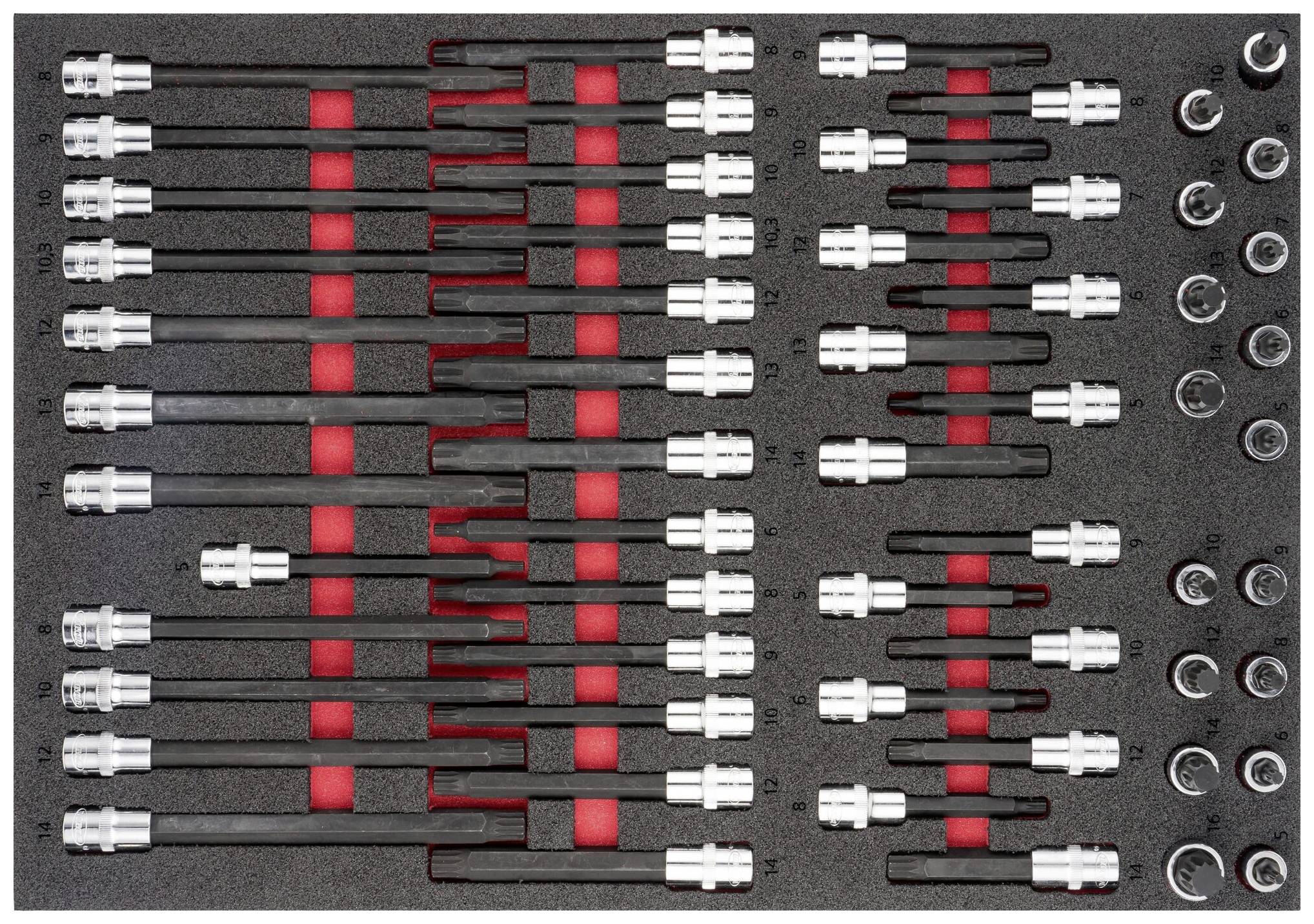 VIGOR V6810 V6810 Schraubendrehereinsatz-Set