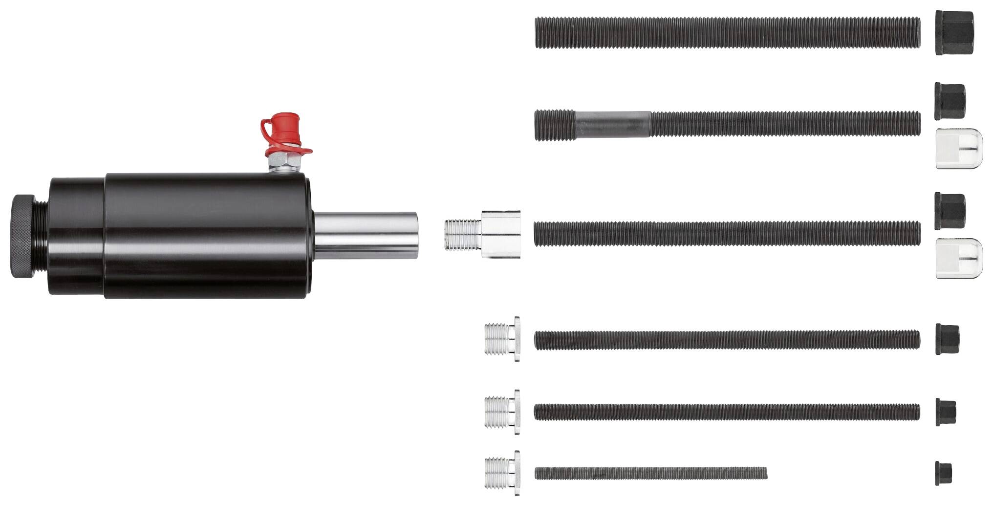 VIGOR Zugstangen-, Kragenmutter Adapter Satz ∙ V3207 ∙ Anzahl Werkzeuge: 13-1