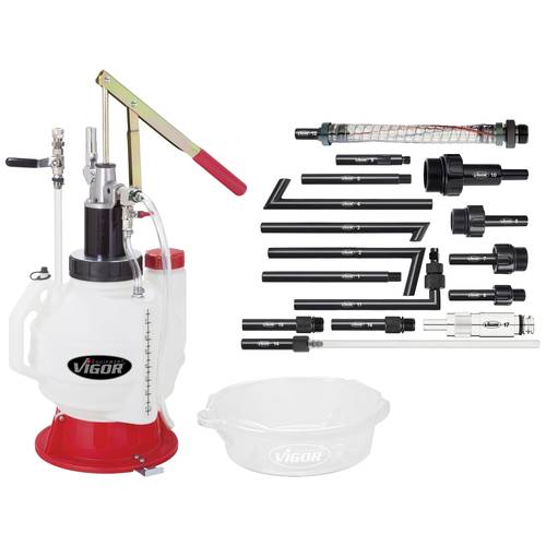 Vigor V4385N Öl Einfüllgerät mit Adapter Satz