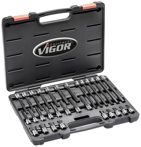 Vigor V6019 Schraubendrehereinsatz-Set    V6019