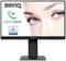 Ein Monitor zeigt ein Gesicht mit nah aufgenommenen Augen. Logos von 'BenQ', 'eye-care' und 'TÜV Rheinland Certified' sind sichtbar.