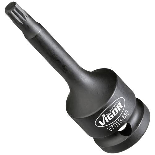 Thumbnail - Schlagschraubendreher-Einsatz V7018 1/2 Zoll Innen Vielzahn XZN M6 L.78mm VIGOR