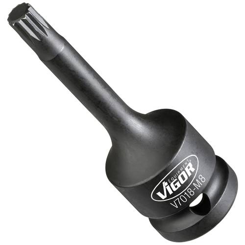 Thumbnail - Schlagschraubendreher-Einsatz V7018 1/2 Zoll Innen Vielzahn XZN M8 L.78mm VIGOR