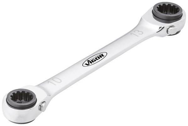 Vigor V3607 V3607 Doppel-Ringratschenschlüssel-Satz  Schlüsselweite (Metrisch) 12 - 13 mm