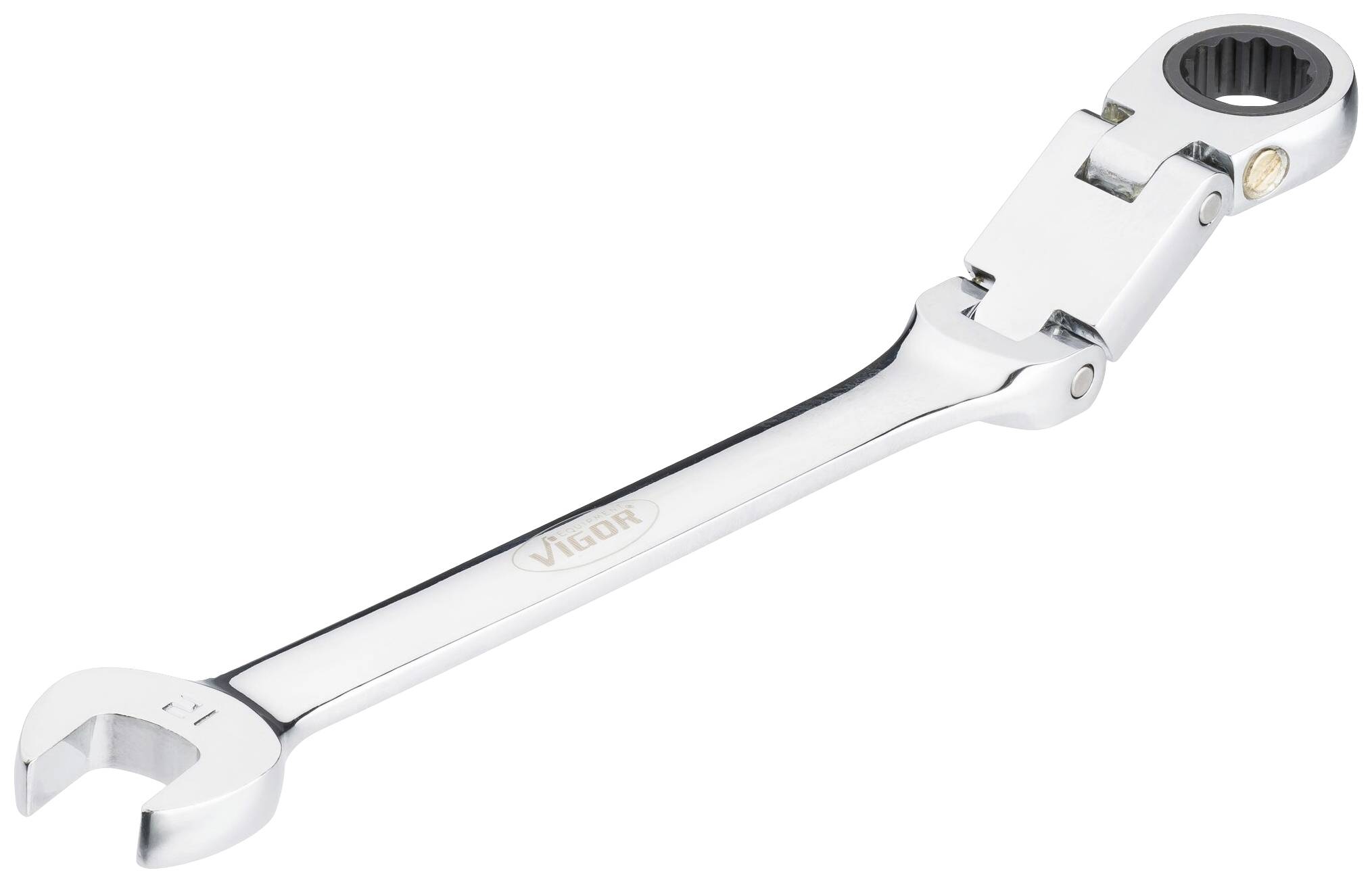 Vigor V6752-12 V6752-12 Gelenk-Ringratschenmaulschlüssel Schlüsselweite (Metrisch) 12 mm