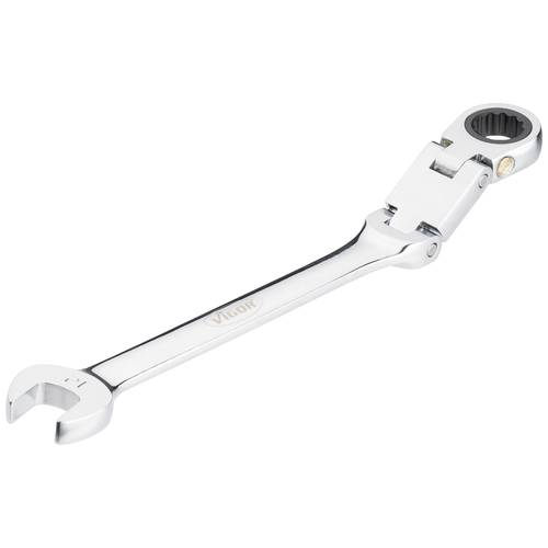 Vigor V6752-12 V6752-12 Gelenk-Ringratschenmaulschlüssel Schlüsselweite (Metrisch) 12 mm