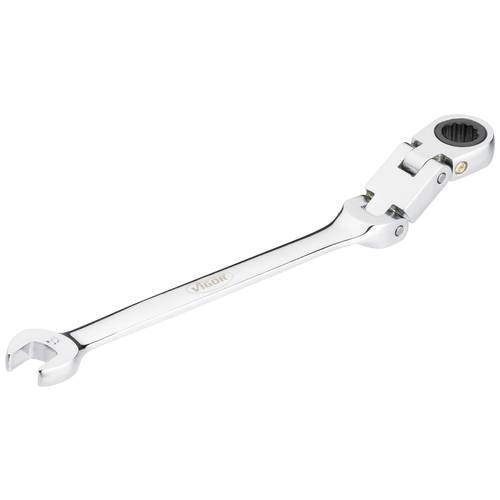 Vigor V6752-8 V6752-8 Gelenk-Ringratschenmaulschlüssel Schlüsselweite (Metrisch) 8 mm