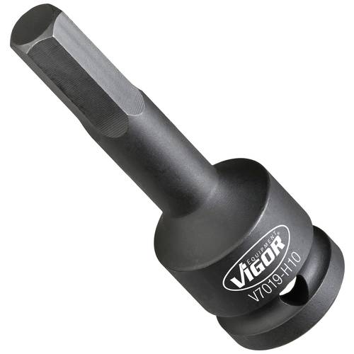 Schlagschraubendreher-Einsatz V7019 1/2 Zoll Innen-Sechskant 10mm L.78mm VIGOR