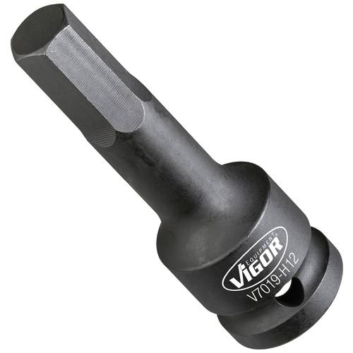 Schlagschraubendreher-Einsatz V7019 1/2 Zoll Innen-Sechskant 12mm L.78mm VIGOR